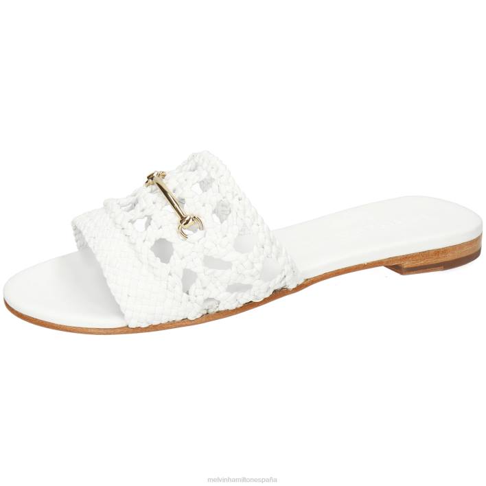 hanna 85 mujer Melvin & Hamilton blanco JRT41730 mulas