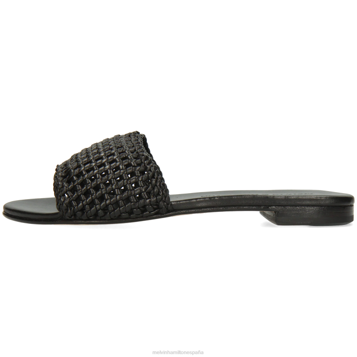 hanna 87 mujer Melvin & Hamilton negro JRT41636 mulas