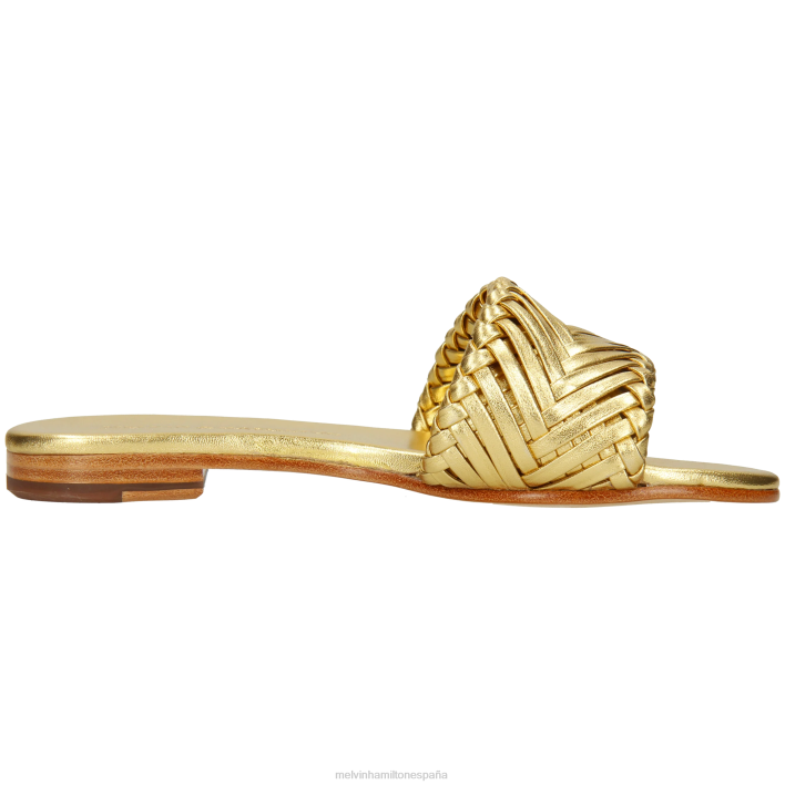 hanna 96 mujer Melvin & Hamilton oro JRT41544 mulas