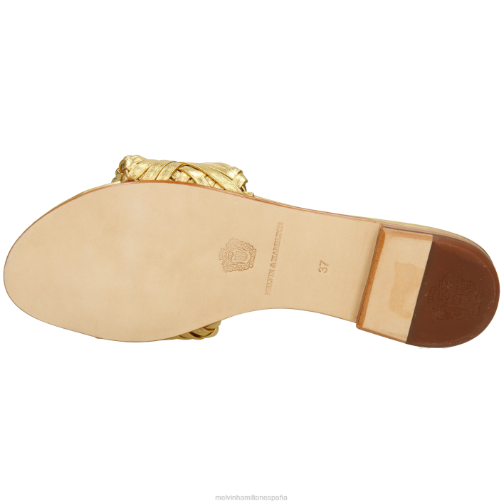 hanna 96 mujer Melvin & Hamilton oro JRT41544 mulas