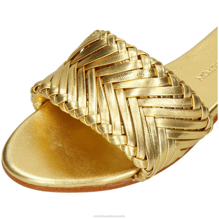 hanna 96 mujer Melvin & Hamilton oro JRT41544 mulas