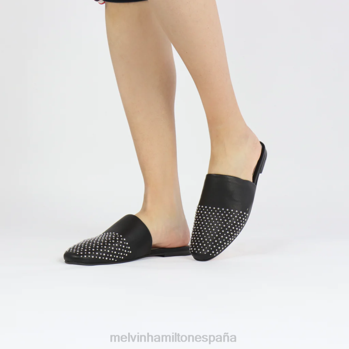 mandy 3 mujer Melvin & Hamilton negro JRT41668 mulas