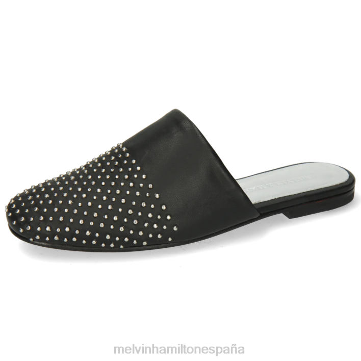 mandy 3 mujer Melvin & Hamilton negro JRT41668 mulas