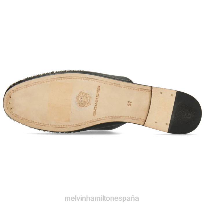 mandy 3 mujer Melvin & Hamilton negro JRT41668 mulas