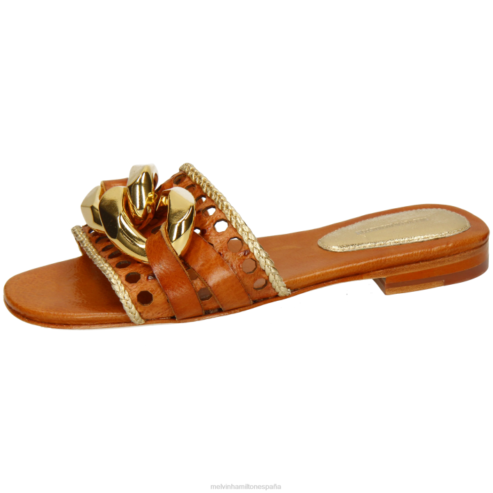 nikita 33 mujer Melvin & Hamilton marrón JRT41535 mulas