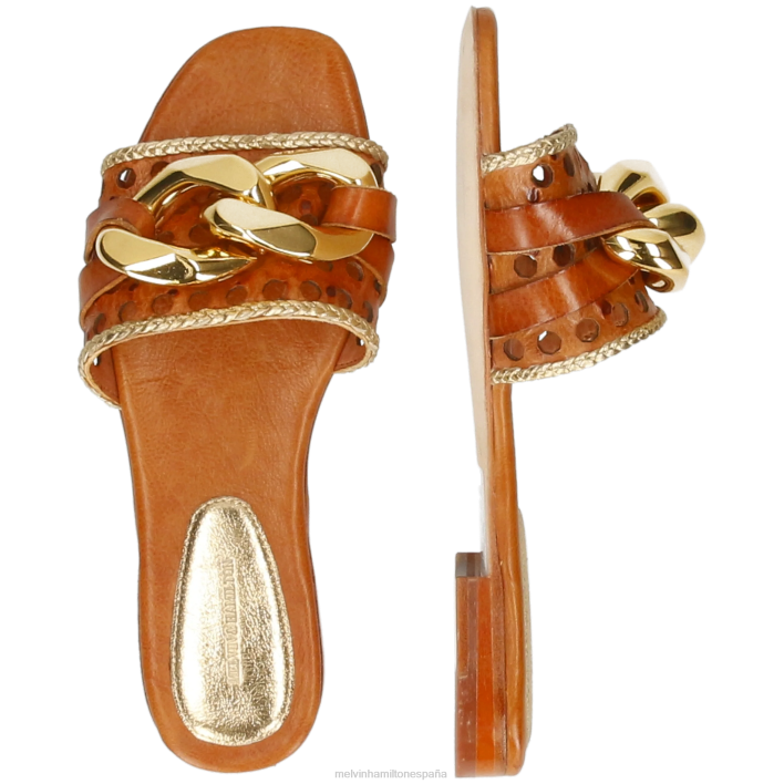 nikita 33 mujer Melvin & Hamilton marrón JRT41535 mulas