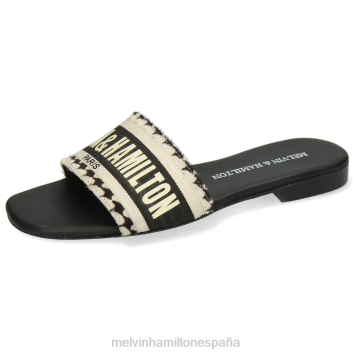 nikita mujer Melvin & Hamilton negro JRT41726 mulas