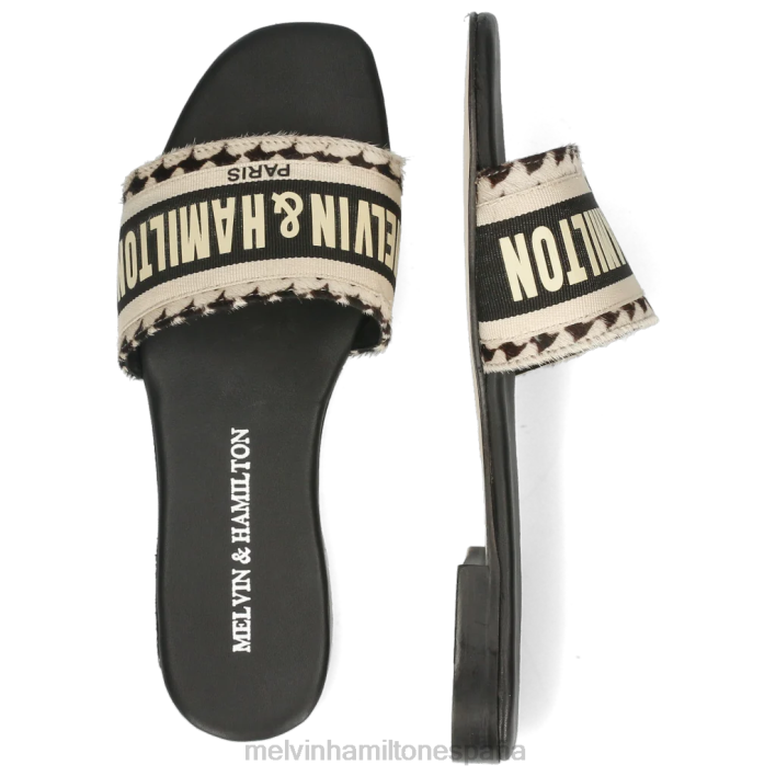 nikita mujer Melvin & Hamilton negro JRT41726 mulas