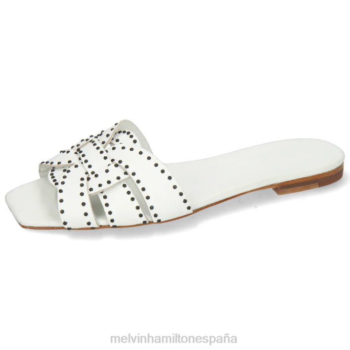 sandrina 2 mujer Melvin & Hamilton blanco JRT41748 mulas