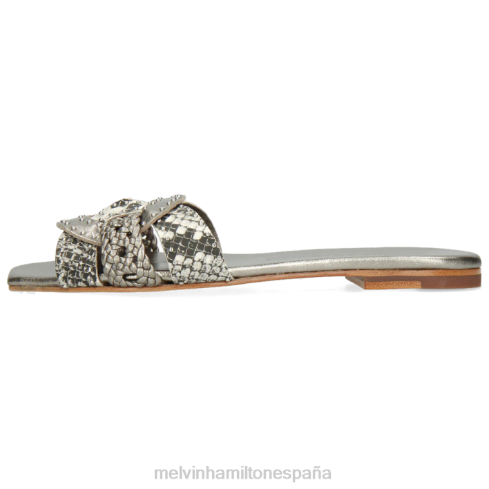 sandrina 2 mujer Melvin & Hamilton gris JRT41737 mulas