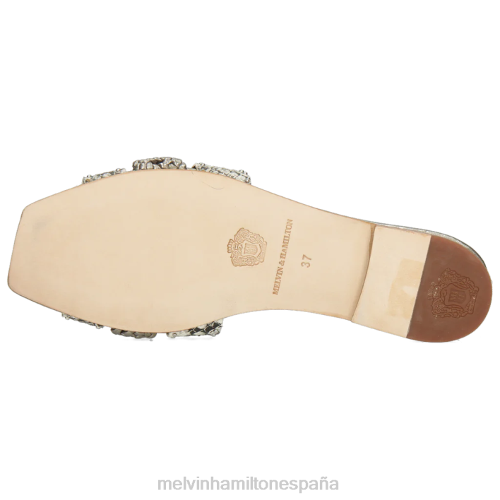 sandrina 2 mujer Melvin & Hamilton gris JRT41737 mulas