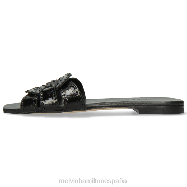 sandrina 2 mujer Melvin & Hamilton negro JRT41722 mulas