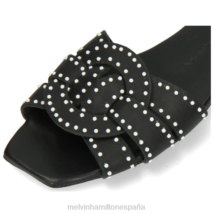sandrina 2 mujer Melvin & Hamilton negro JRT41755 mulas