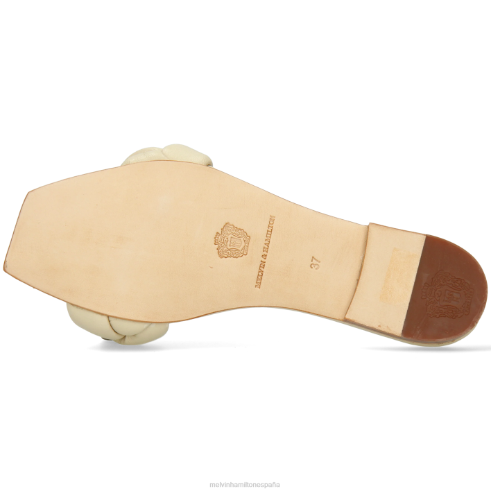 sandrina 3 mujer Melvin & Hamilton blanco JRT41619 mulas