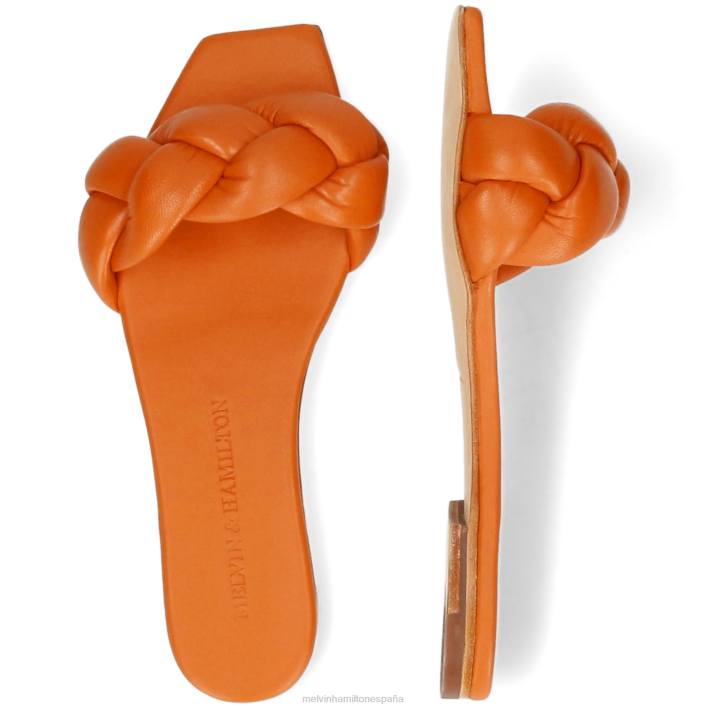 sandrina 3 mujer Melvin & Hamilton naranja JRT41536 mulas