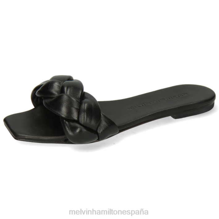 sandrina 3 mujer Melvin & Hamilton negro JRT41709 mulas