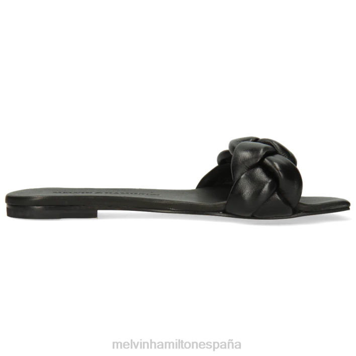 sandrina 3 mujer Melvin & Hamilton negro JRT41709 mulas