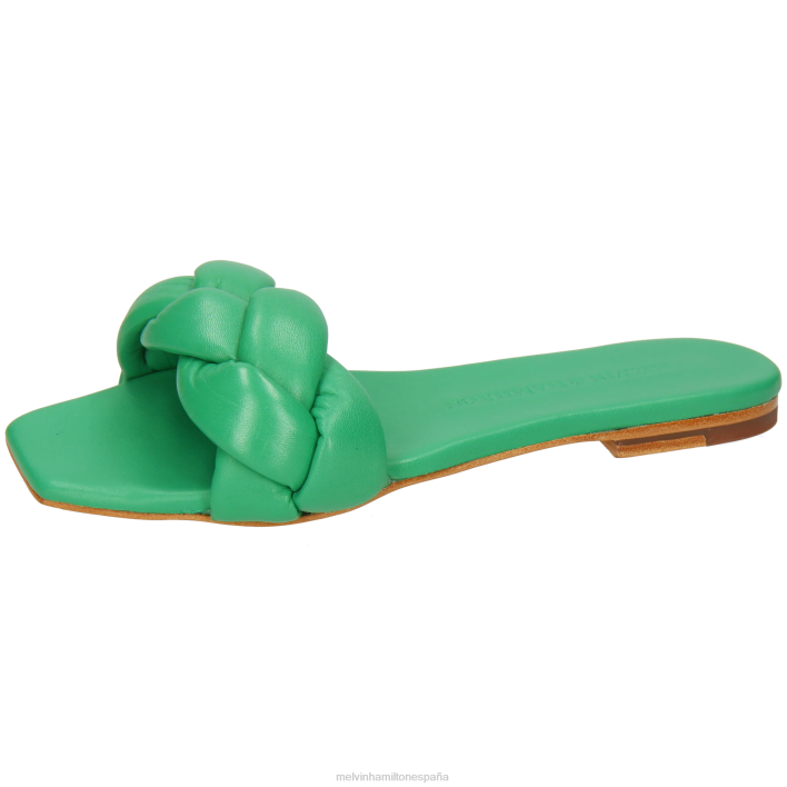 sandrina 3 mujer Melvin & Hamilton verde JRT41582 mulas