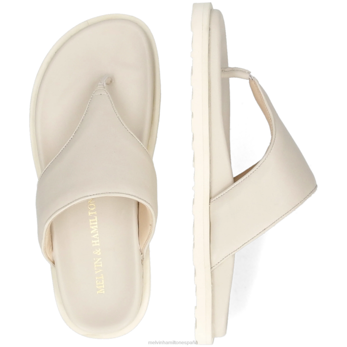 wilma 10 mujer Melvin & Hamilton blanco JRT41699 mulas