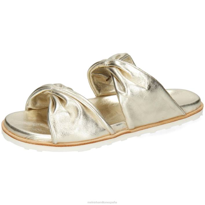 wilma 16 mujer Melvin & Hamilton oro JRT41659 mulas