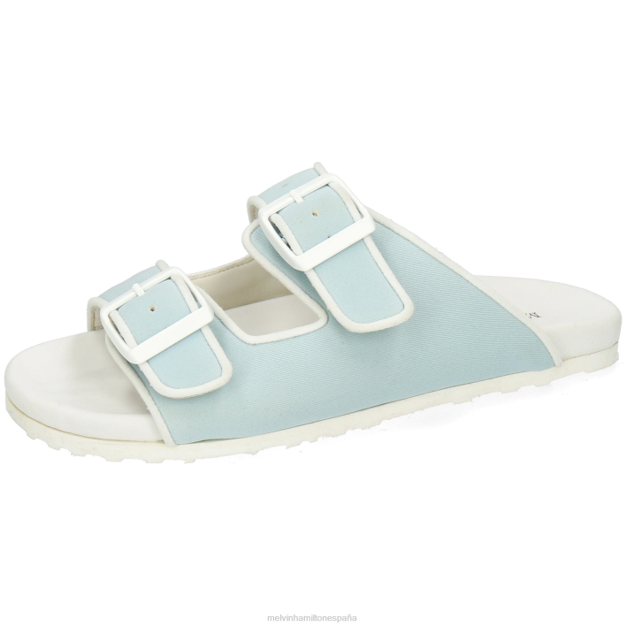 wilma 22 mujer Melvin & Hamilton azul JRT41686 mulas