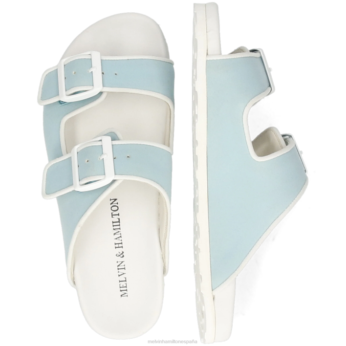 wilma 22 mujer Melvin & Hamilton azul JRT41686 mulas