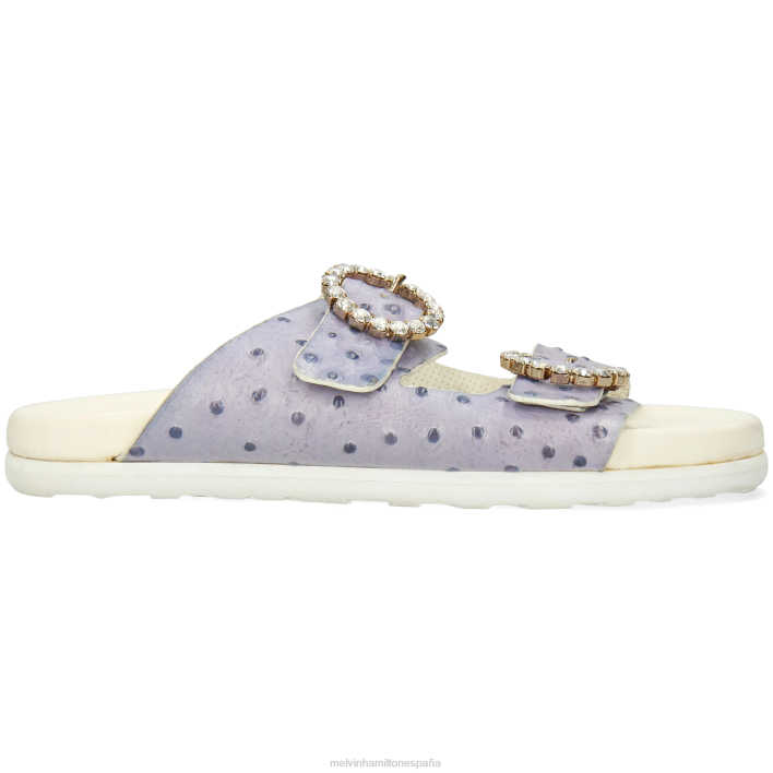 wilma 32 mujer Melvin & Hamilton gris JRT41564 mulas