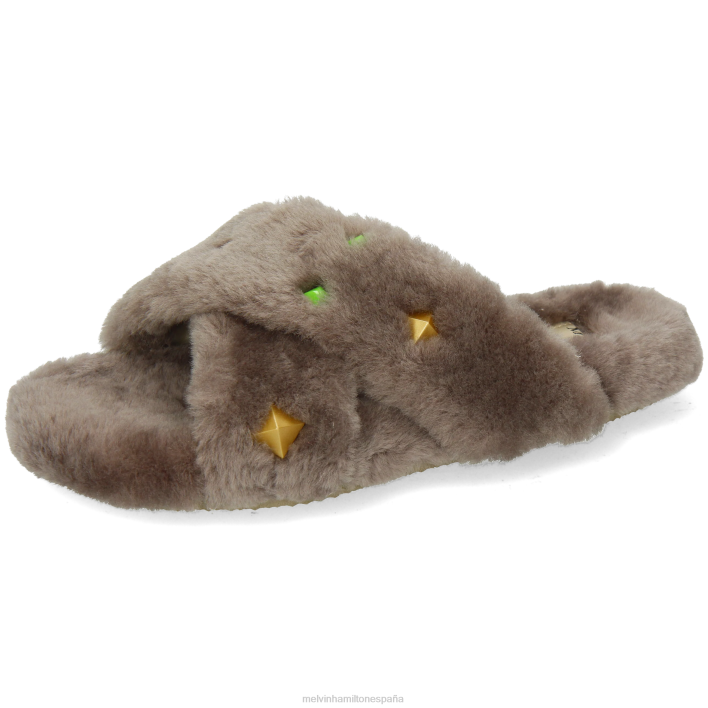 wilma 36 mujer Melvin & Hamilton gris JRT41711 mulas