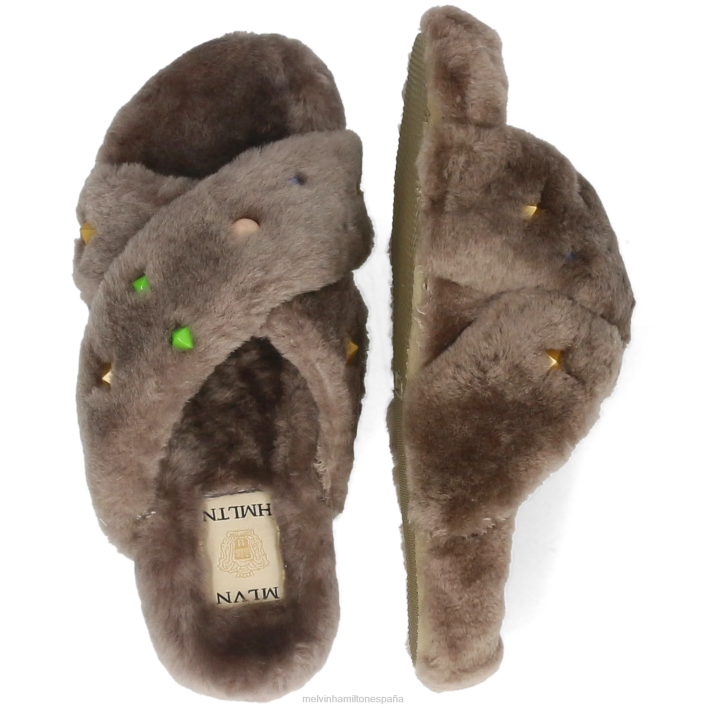 wilma 36 mujer Melvin & Hamilton gris JRT41711 mulas