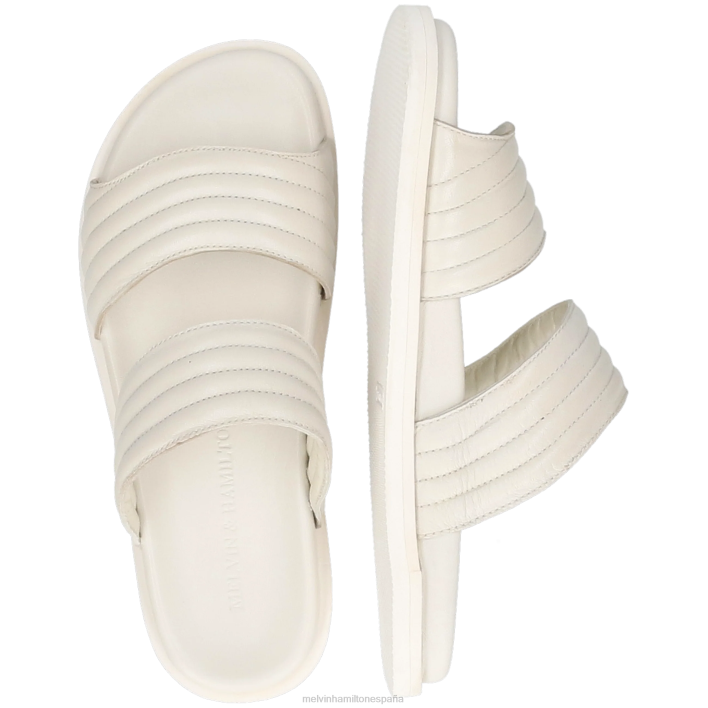 wilma 38 mujer Melvin & Hamilton blanco JRT41714 mulas