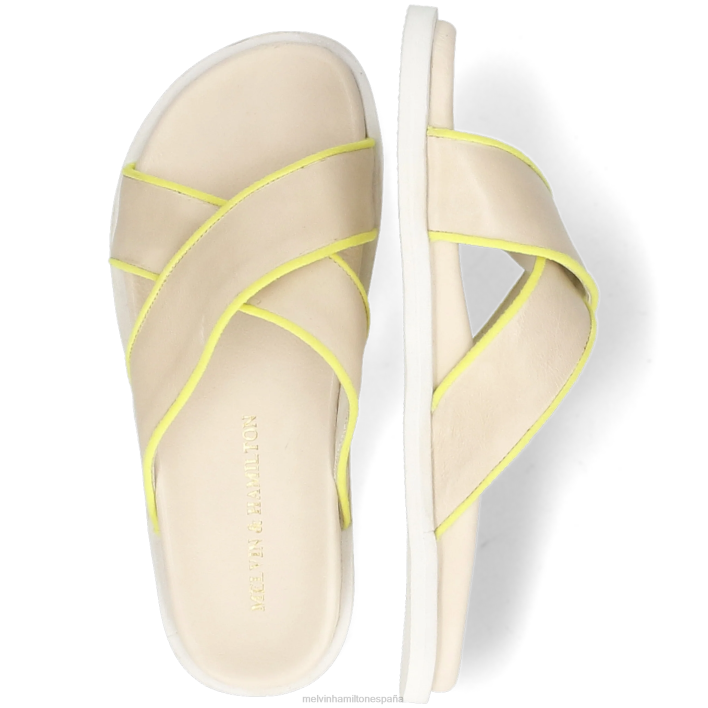 wilma 9 mujer Melvin & Hamilton beige JRT41687 mulas