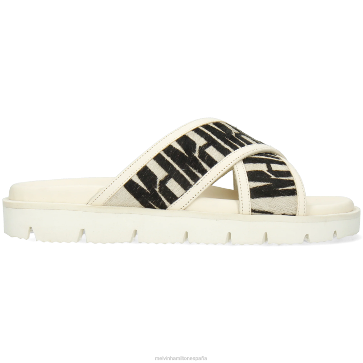 wilma 9 mujer Melvin & Hamilton blanco JRT41657 mulas