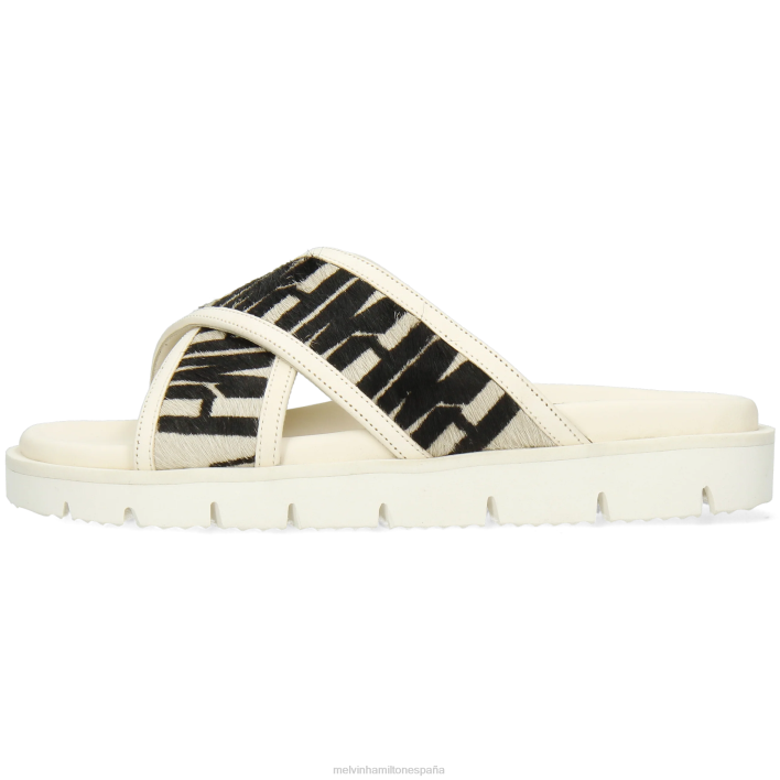 wilma 9 mujer Melvin & Hamilton blanco JRT41657 mulas