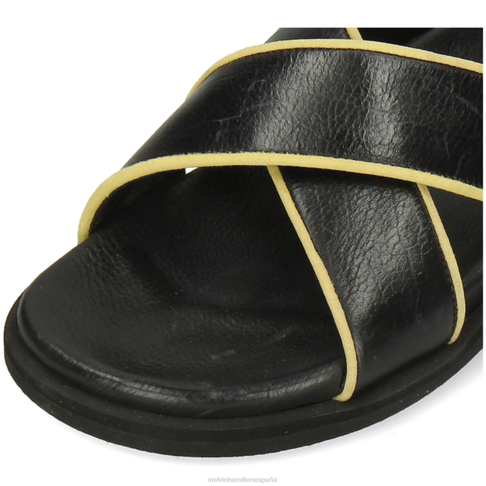 wilma 9 mujer Melvin & Hamilton negro JRT41741 mulas