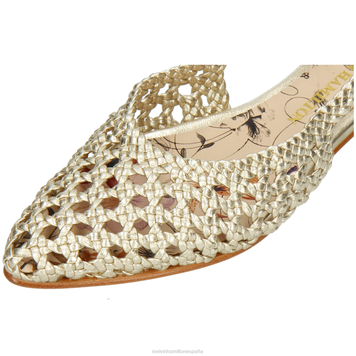 alexa 27 mujer Melvin & Hamilton oro JRT41893 sandalias