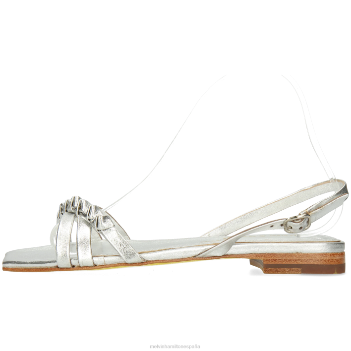 brooke 1 mujer Melvin & Hamilton plata JRT41924 sandalias