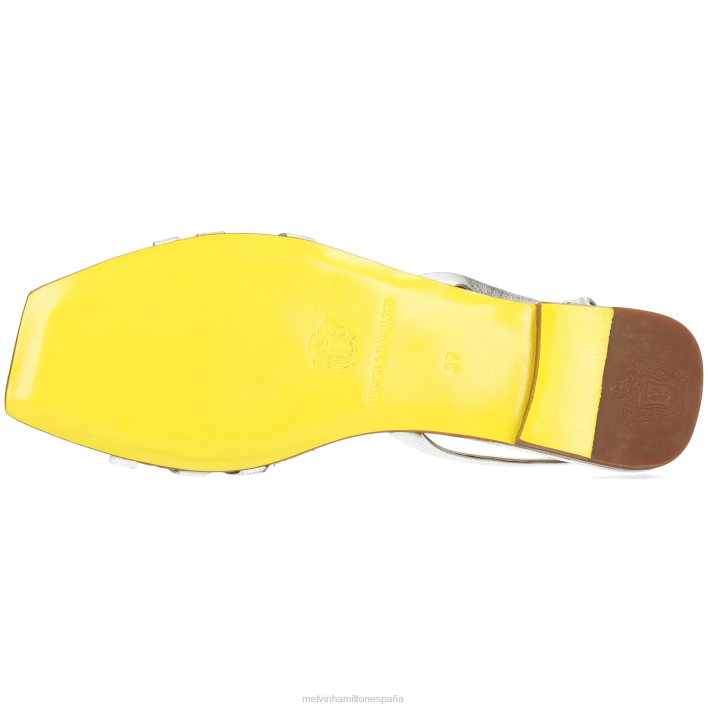 brooke 1 mujer Melvin & Hamilton plata JRT41924 sandalias