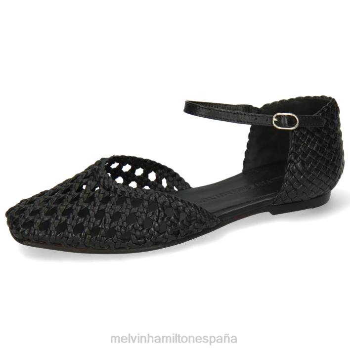 melly 9 mujer Melvin & Hamilton negro JRT41926 sandalias