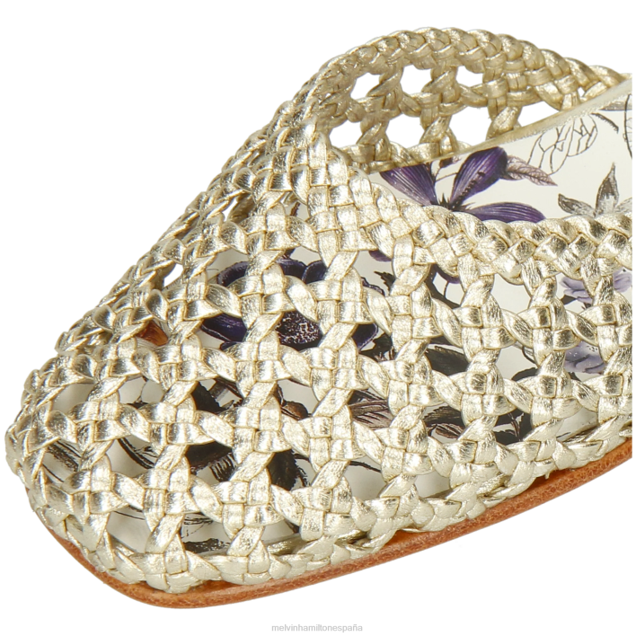 melly 9 mujer Melvin & Hamilton oro JRT41907 sandalias