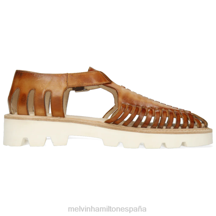 muchacha 17 mujer Melvin & Hamilton marrón JRT41936 sandalias