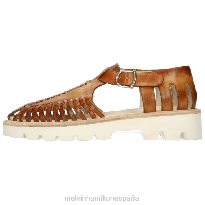 muchacha 17 mujer Melvin & Hamilton marrón JRT41936 sandalias