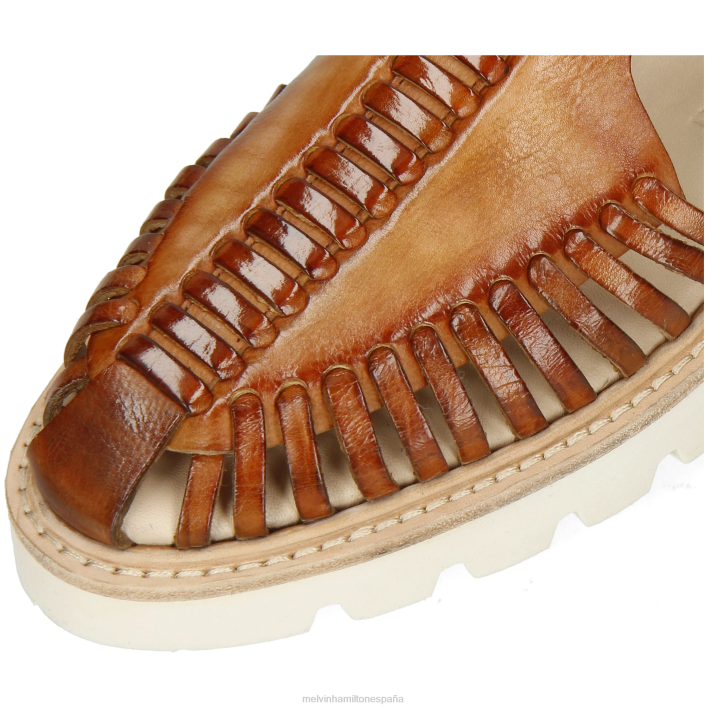 muchacha 17 mujer Melvin & Hamilton marrón JRT41936 sandalias