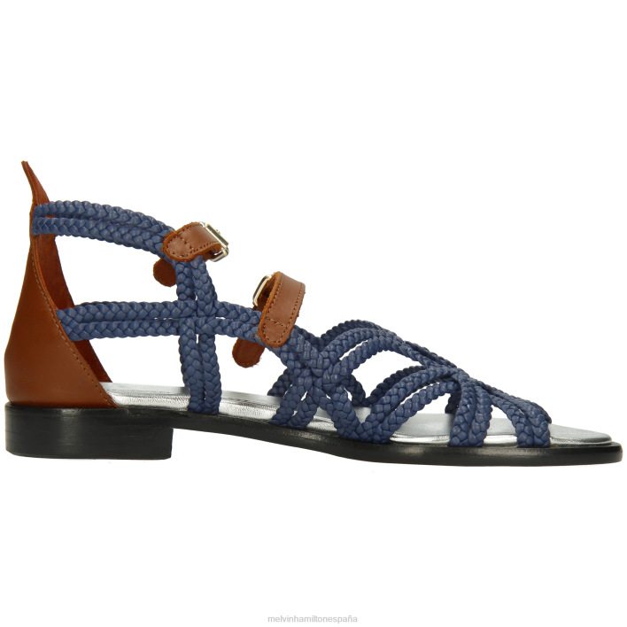 sandra 48 mujer Melvin & Hamilton azul JRT41903 sandalias