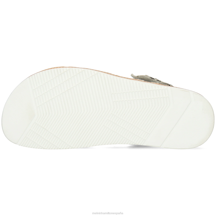wilma 7 mujer Melvin & Hamilton gris JRT41932 sandalias