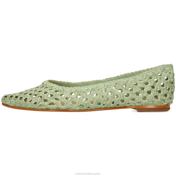 alexa 16 mujer Melvin & Hamilton verde JRT41959 zapatillas de ballet