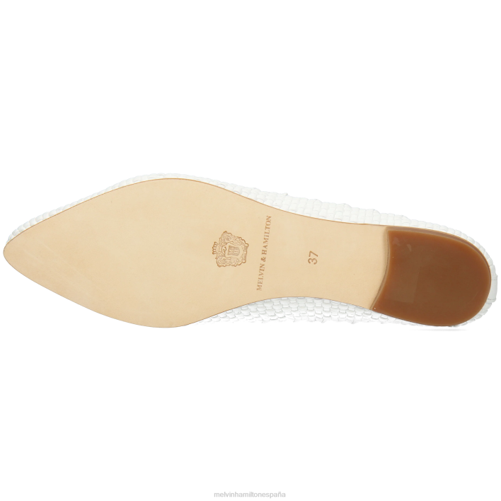 alexa 40 mujer Melvin & Hamilton blanco JRT41976 zapatillas de ballet