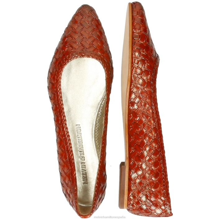 alexa 46 mujer Melvin & Hamilton naranja JRT41955 zapatillas de ballet