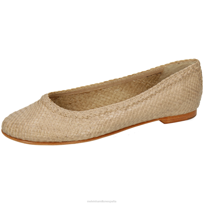 kate 5 mujer Melvin & Hamilton beige JRT41961 zapatillas de ballet