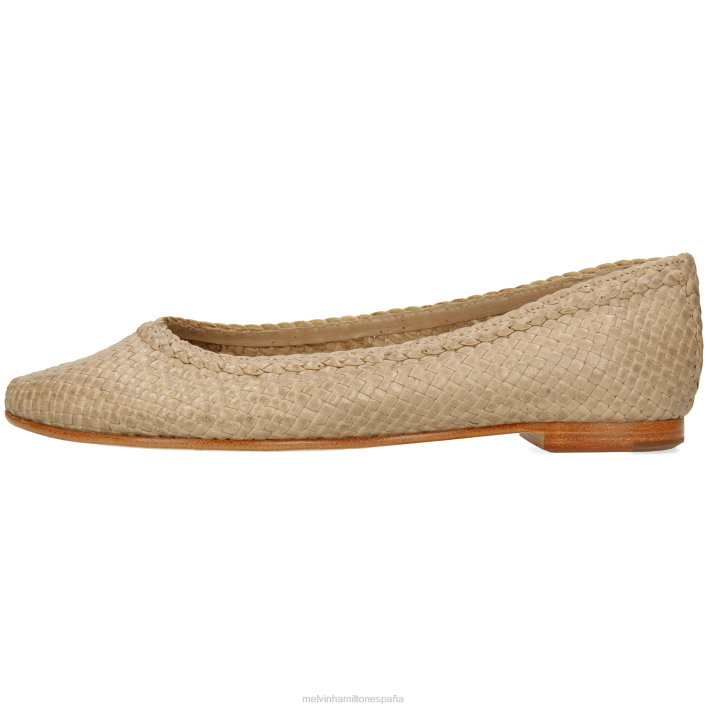 kate 5 mujer Melvin & Hamilton beige JRT41961 zapatillas de ballet