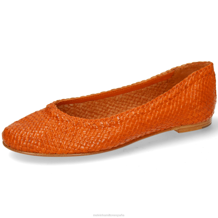 kate 5 mujer Melvin & Hamilton naranja JRT41960 zapatillas de ballet